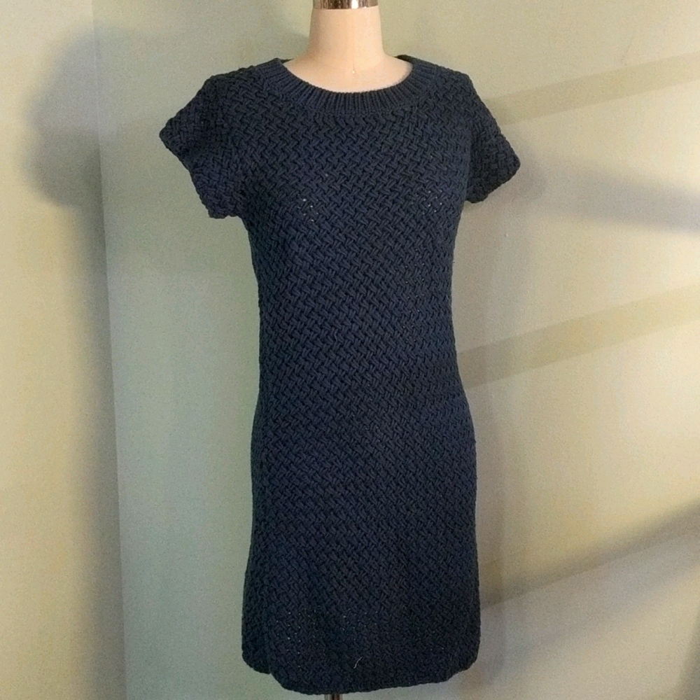 French Connection crochet sweater dress nwt size 4